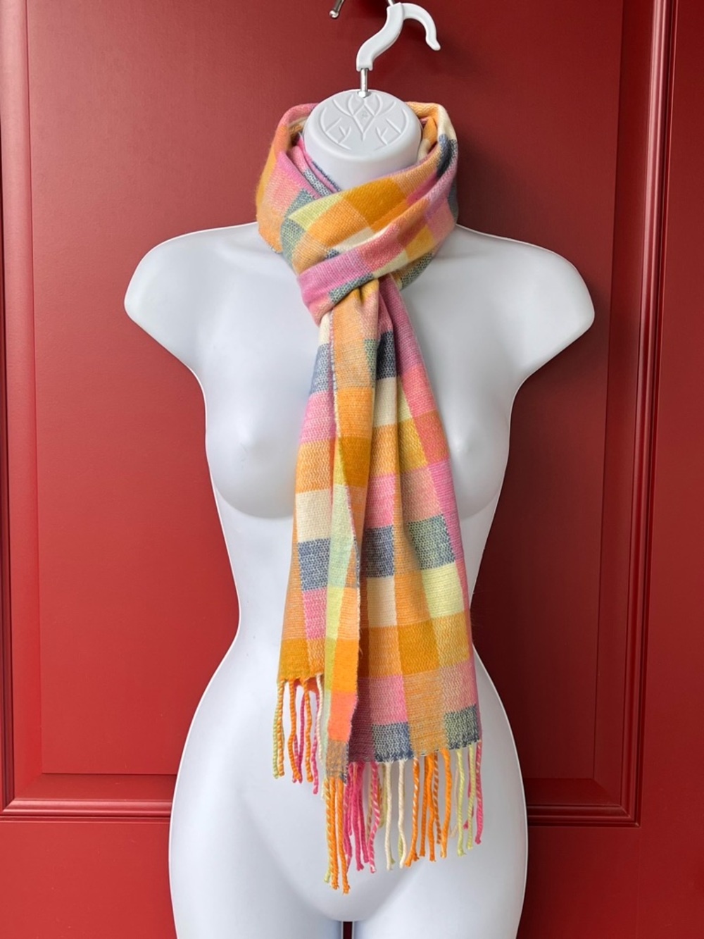 Cashmere Fringed Scarf
